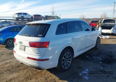 2018 Audi Q7 2.0T Premium from USA, damaged, VIN WA1LHAF72JD037717